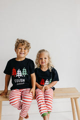 Cousin Crew Christmas T-Shirt and Infant Gown