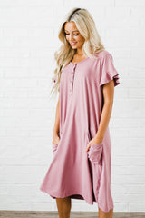 The Sophie House Dress: Lilac
