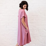 The Sophie House Dress: Lilac