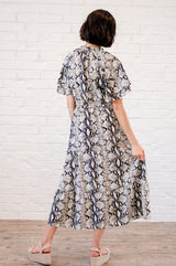 The Lucy Dress: Snakeskin